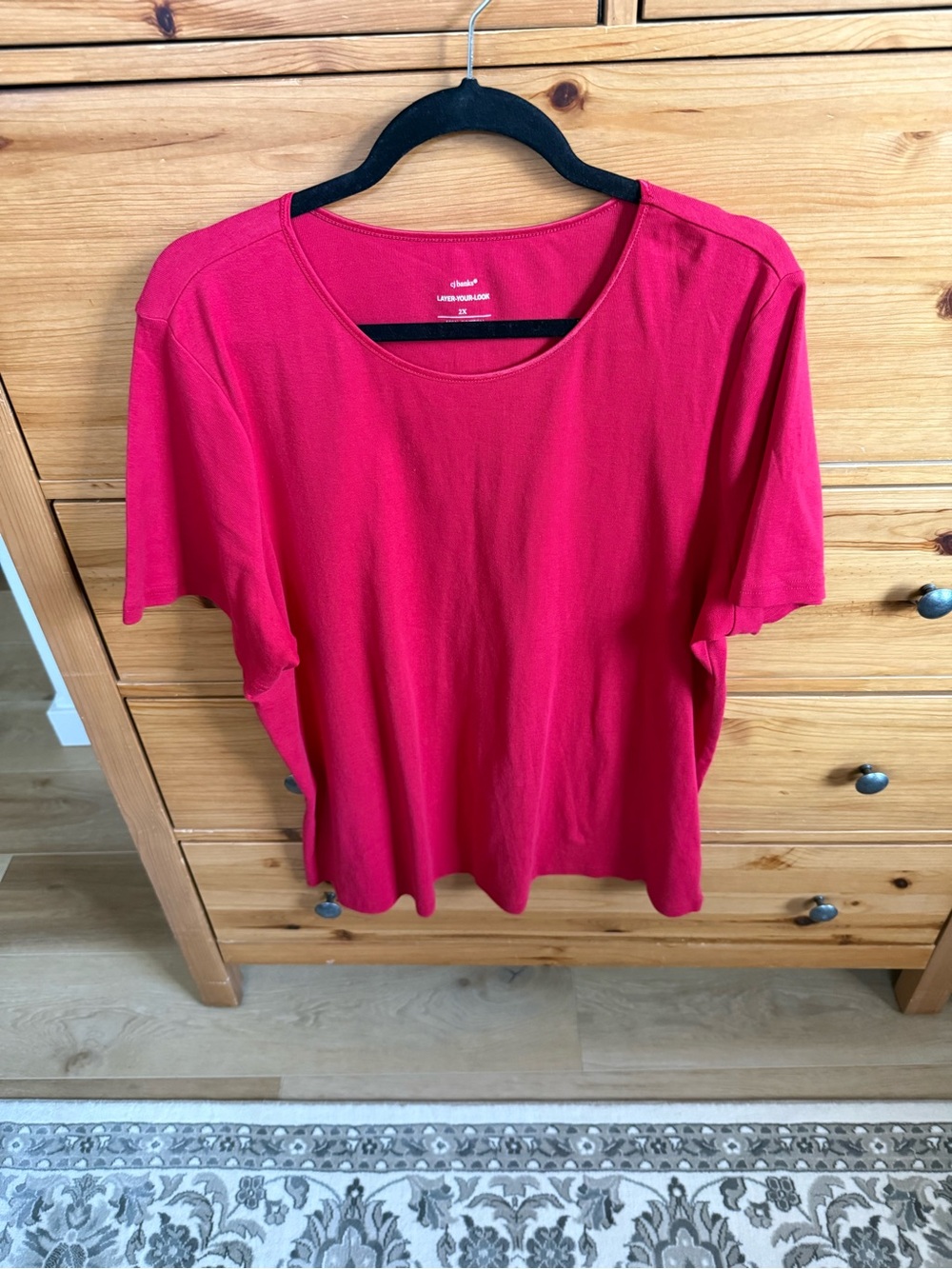CJ Banks Short Sleeve Crewneck Tee -